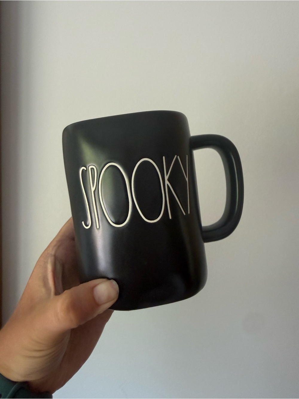 Halloween "Spooky" Ceramic Coffee Mug Rae Dunn